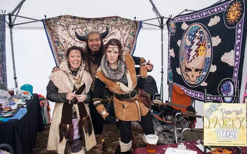 Image: Vikings, and Deadheads, invade Golden's Parfet Park every year during UllrGrass.
