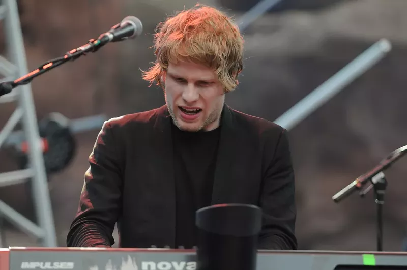 Image: Jimmy Vallance, one half of the electronic duo Bob Moses.