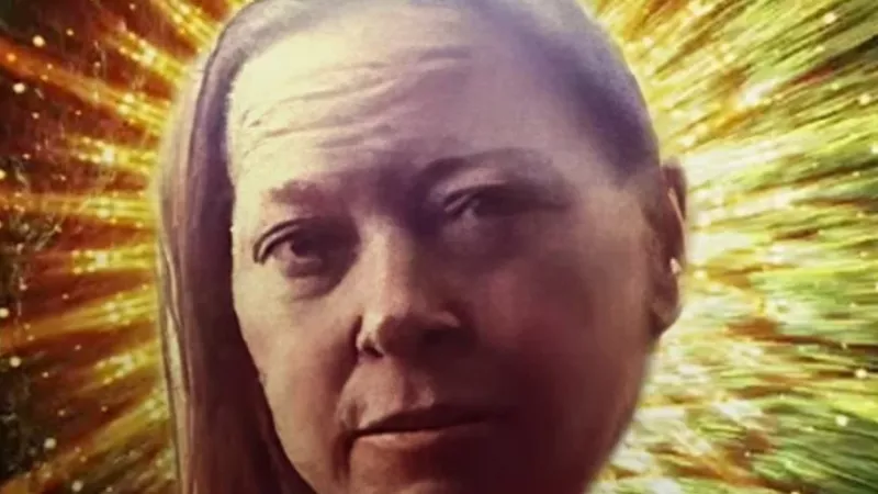 Image: A screen capture from a VICE investigation of Amy Stroud, aka "Mother God."