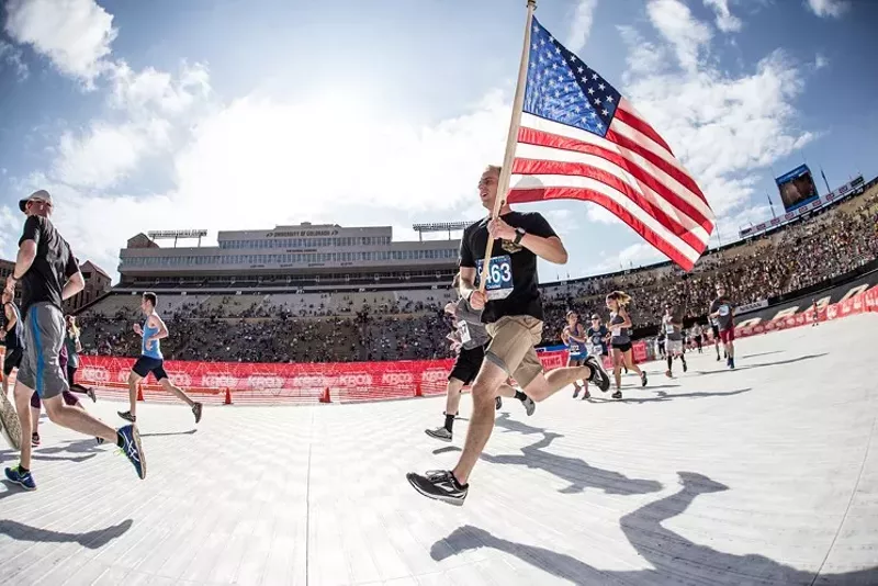 Image: The annual race is on the move.