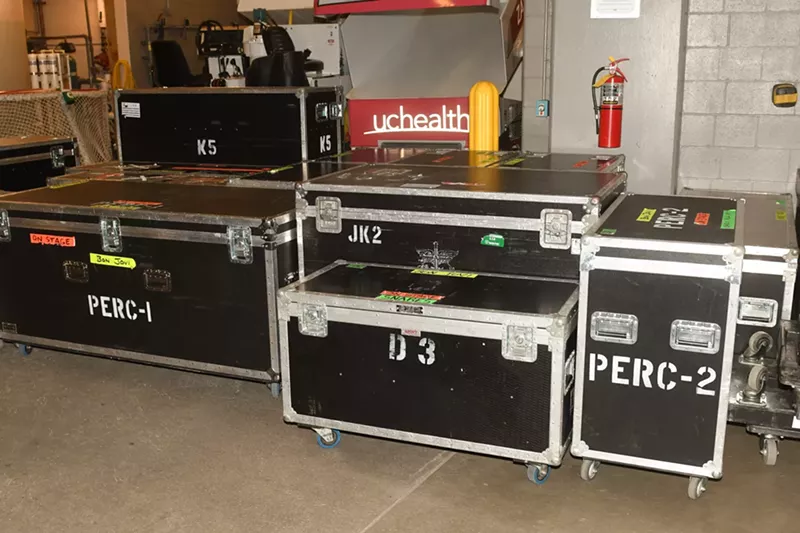 Image: Bon Jovi rehearsal walk-through.