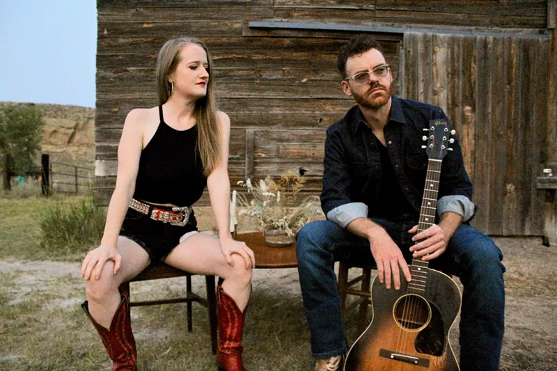 Image: Bonnie and Taylor Sims play together in the groups Everybody Loves an Outlaw and Bonnie and Taylor Sims.