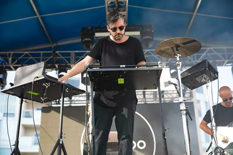 Image: Bonobo at Westword Music Showcase 2018.