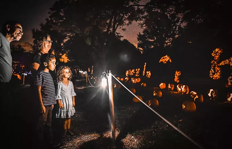 Image: The Magic of the Jack O’ Lanterns at Hudson Gardens.