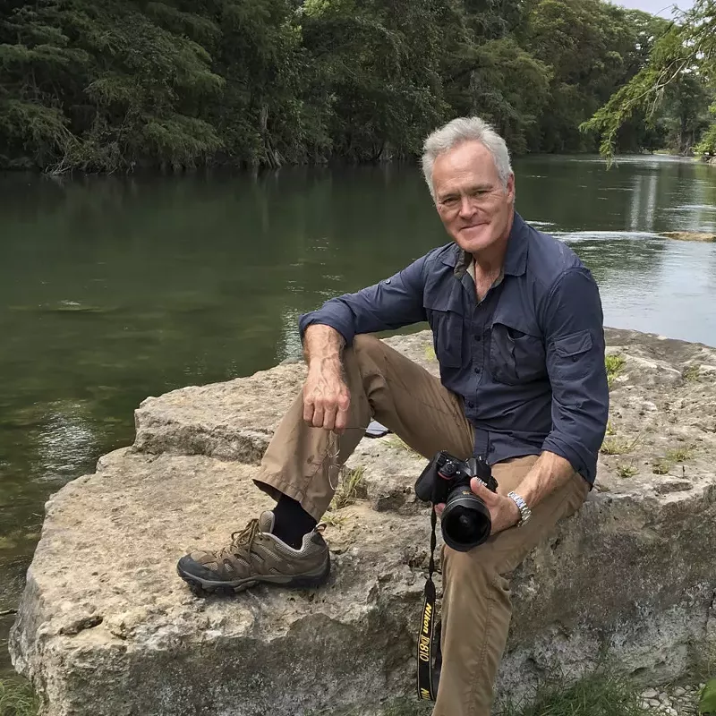 Image: CBS correspondent Scott Pelley visits CSU to speak about his new book on Tuesday, May 28.