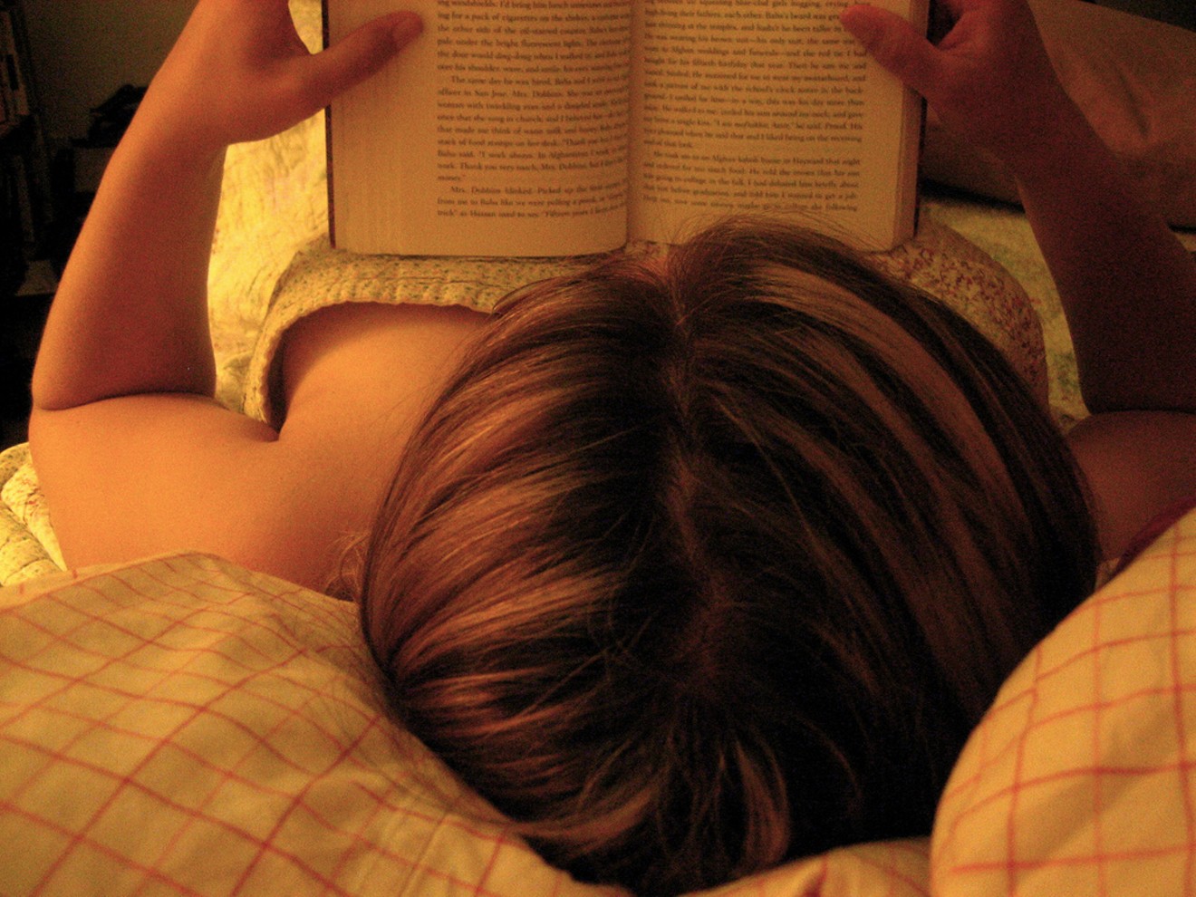 Or you could just stay in bed all week and catch up on your reading.