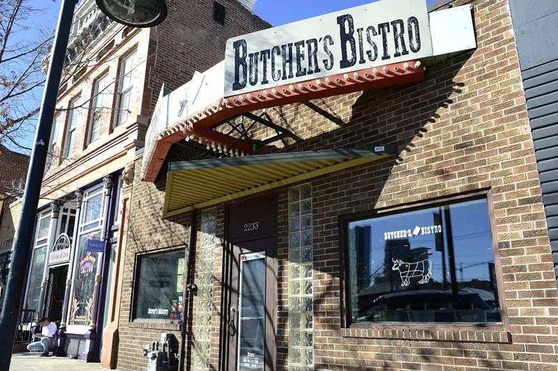 Image: Butcher's Bistro, at 2233 Larimer Street, closed last summer and will soon become La Diabla Pozoleria y Mezcaleria.