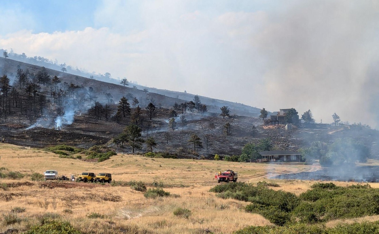 Boulder County Homes Survive Despite "Wall of Flames" in Stone Canyon