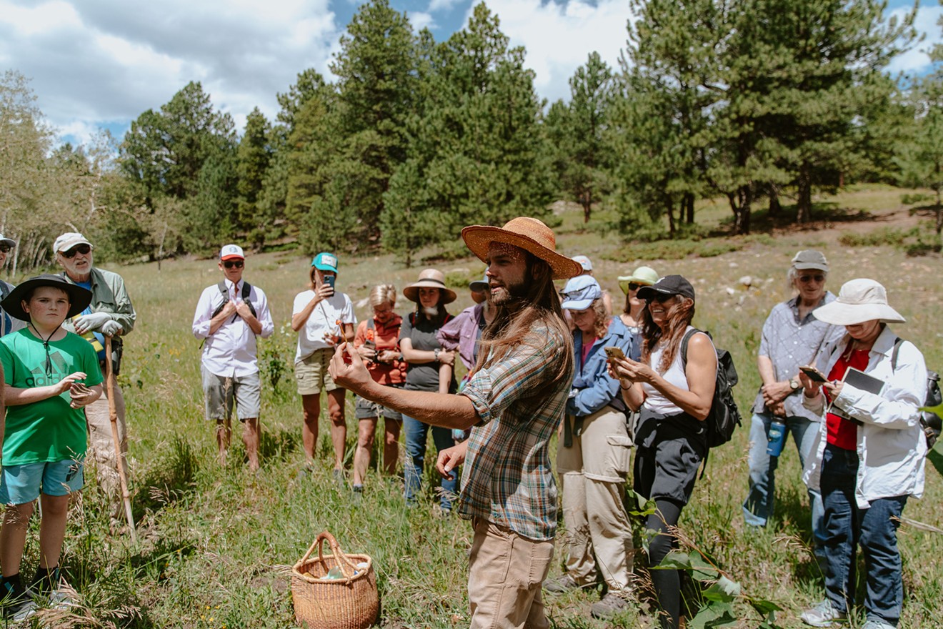 Mushroom guide Zach Hedstrom will lead BMoCA's field adventures.