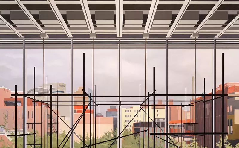 Image: Boulder Painter Sarah McKenzie Explores Power and Prison Architecture