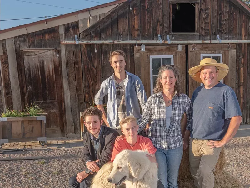 Image: The Skokan family in a recent photo: Kelsey, Ian, Avery, Jill and Eric.