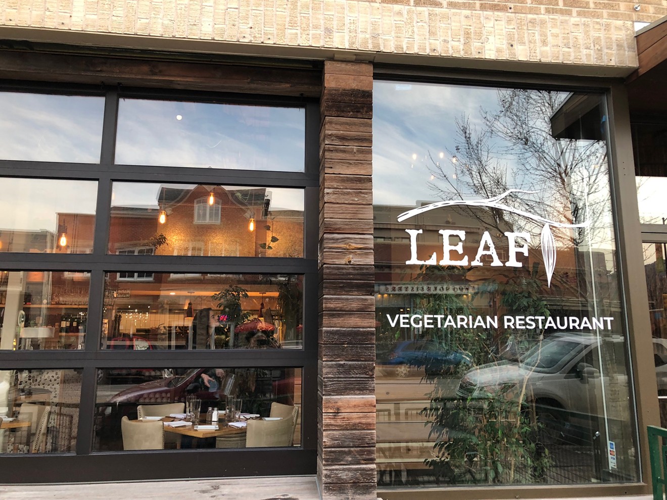 Leaf just sprouted in its new location on Pearl Street in Boulder.