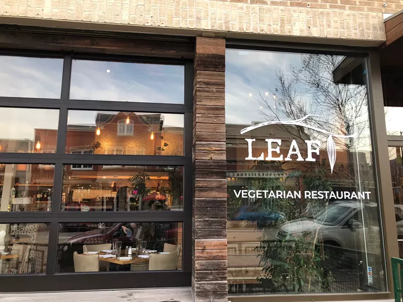 Image: Leaf just sprouted in its new location on Pearl Street in Boulder.