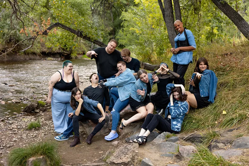Image: The cast of A Midsummer Night's Dream, Bowls With the Bard's first Stoned Shakespeare production.