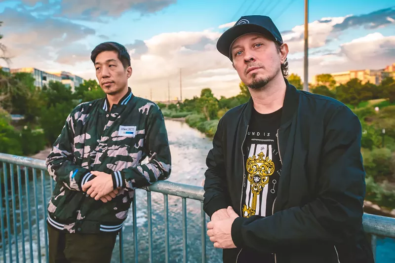 Image: Borahm Lee and Adam Deitch of Break Science.