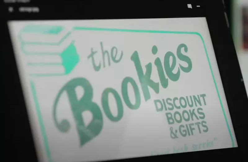 Image: a bookstore sign