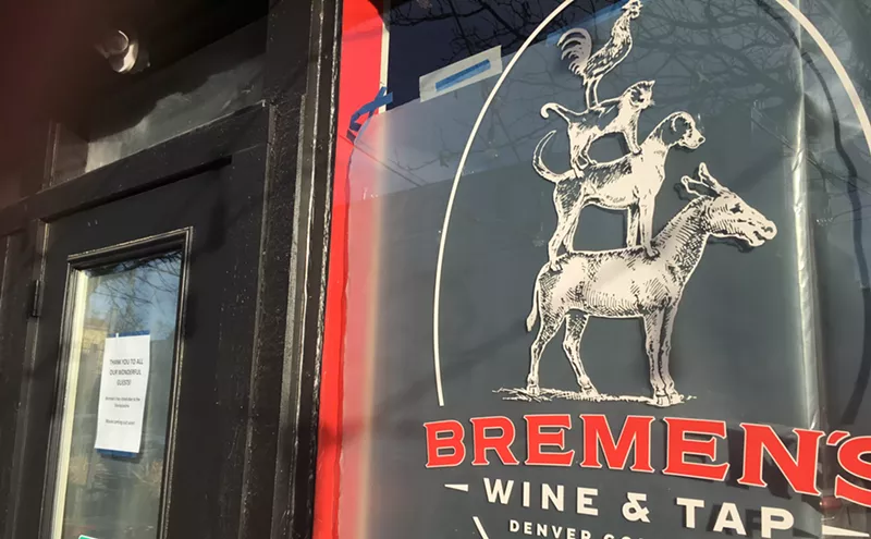 Image: Bremen's Closes in LoHi After Less Than a Year in Business
