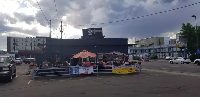 Image: The Viking keeps things real in the West Colfax neighborhood.