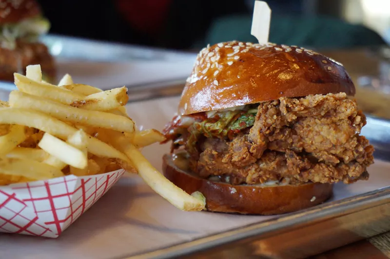 Image: Royal Rooster will soon be serving fried chicken sandwiches at Broadway Market.