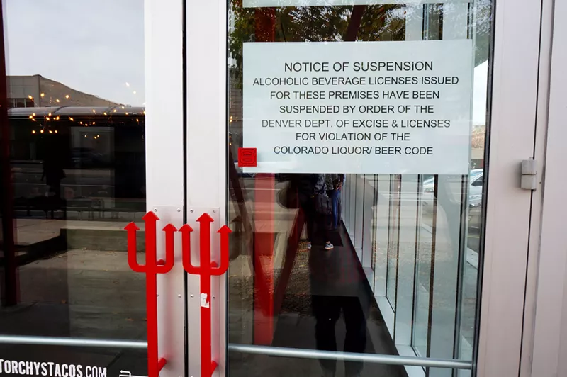 Image: No beers or margaritas at Torchy's Tacos for now.