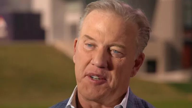 Image: John Elway isn't on the hot seat yet, but his perch is definitely warmer than it's been lately.