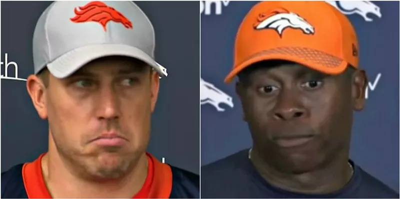 Image: Quarterback Case Keenum and head coach Vance Joseph are both under fire following yesterday's terrible loss in Baltimore.