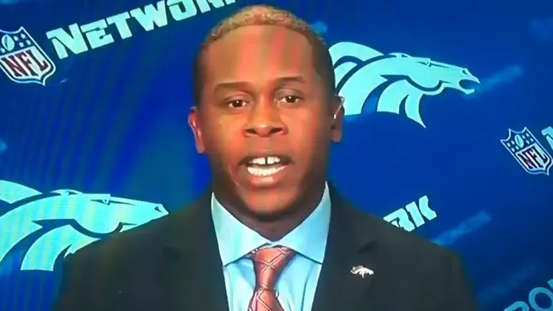 Image: Vance Joseph shortly after accepting the job as head coach of the Denver Broncos. Additional photos below.