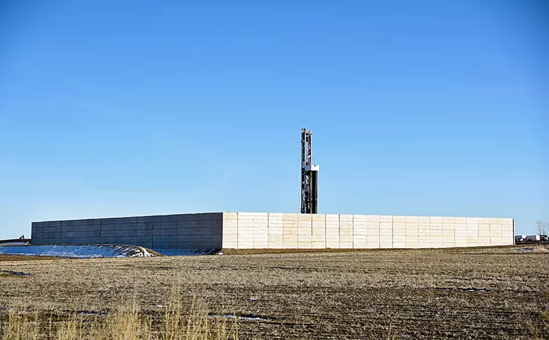 Image: An oil and gas site in Broomfield.