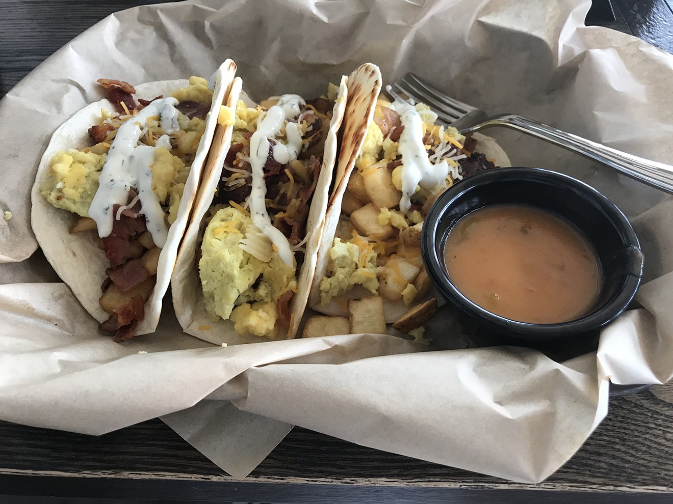 You don't have to go to Austin to find breakfast tacos.