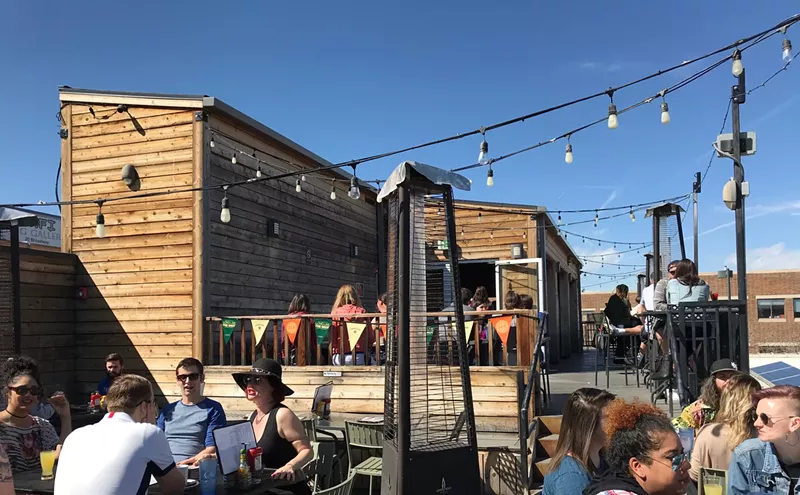 Image: Brunch of the Week: Up on the Rooftop at Historians Ale House