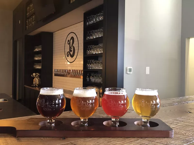 Image: Bruz Beers has Belgian beers on tap.