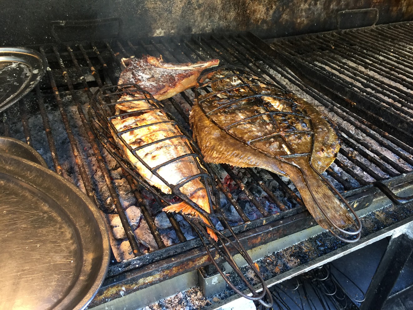 Wood-fired fish from the Corrida team's trip to Spain.