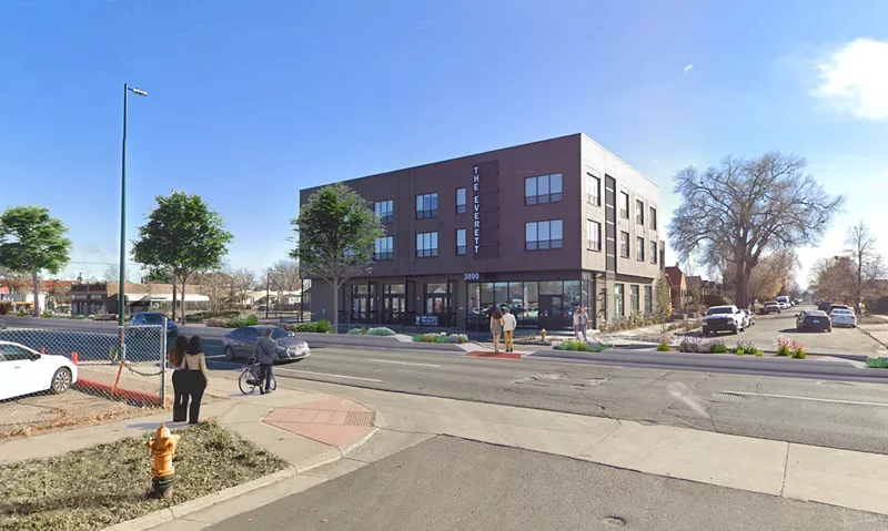Image: building on Colfax