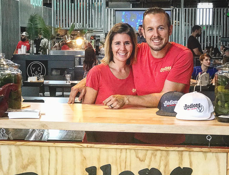 Image: Amanda and Jared Leonard held a Budlong Hot Chicken pop-up at the Source in early 2018. Now Jared is opening a pizza joint here.
