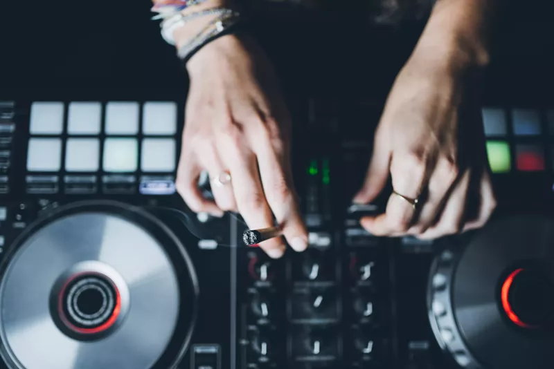 Image: Brittany Greer now goes by DJ HoneyPocket in Denver.