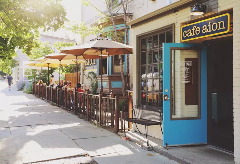 Image: Cafe Aion is ready to seat guests beginning March 3.