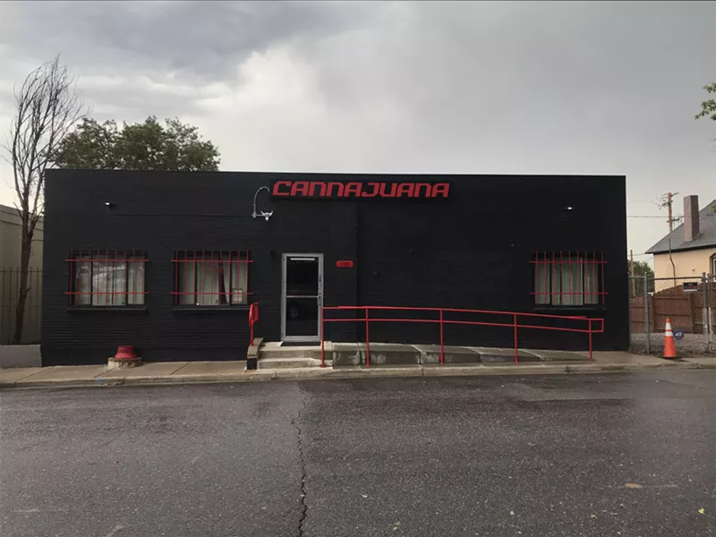 Image: Cannajuana is open at 1155 South Cherokee Street.