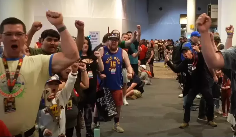 Image: The titular fans from FAN EXPO 2023 were rarin' to go.