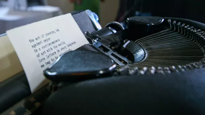 old typewriter