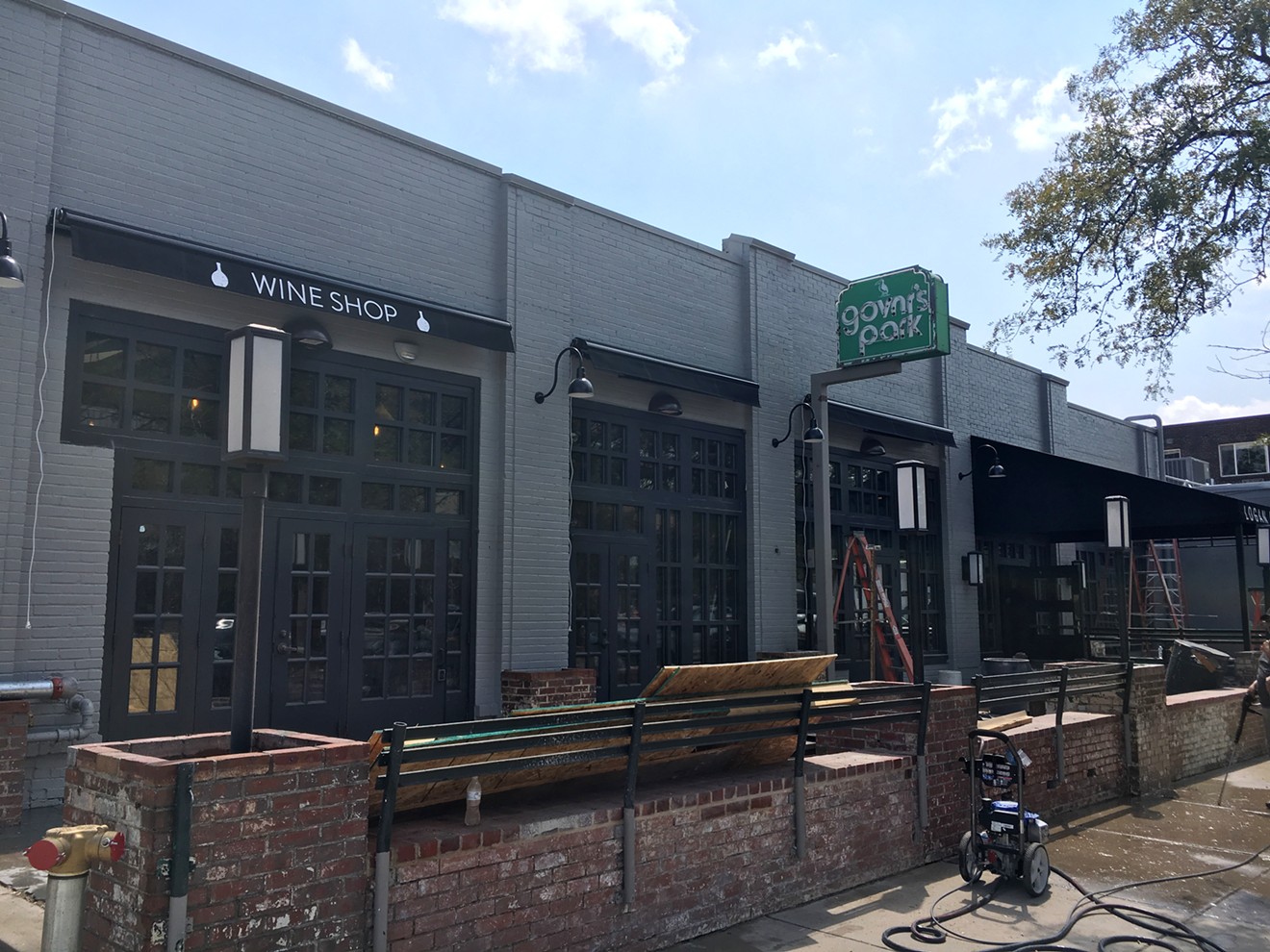 The old Govnr's Park sign is staying above the new Logan Street patio, and there will also be a Gov Park burger on the menu.