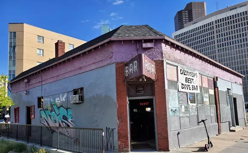 Image: Raise a Glass to Denver's Best Dive Bar, Whose Remaining Walls Will Soon Come Tumbling Down
