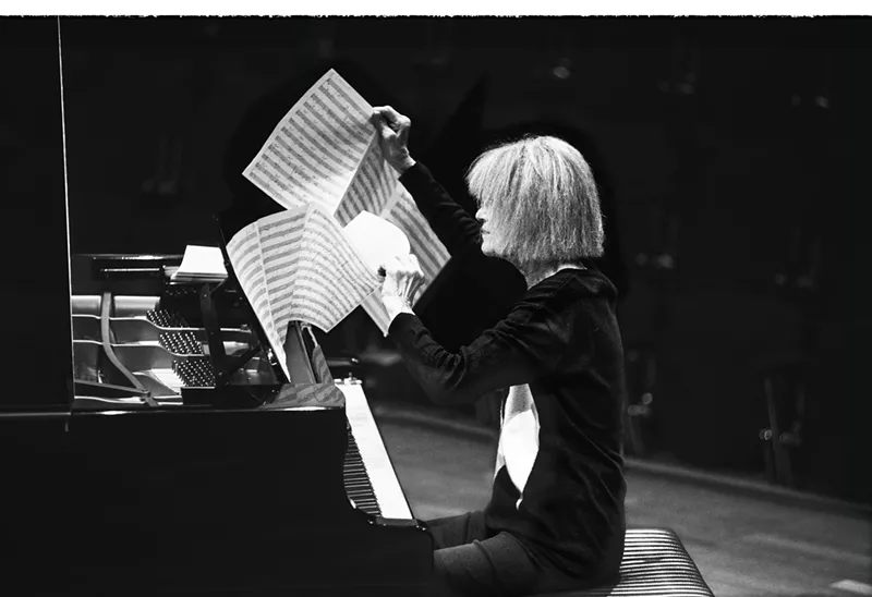 Image: Carla Bley performs at Dazzle on March 24 and 25 with Steve Swallow and Andy Sheppard.