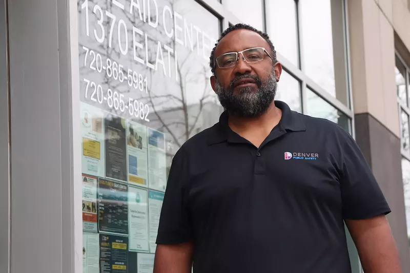 Image: Carlon Manuel heads Denver AID Center