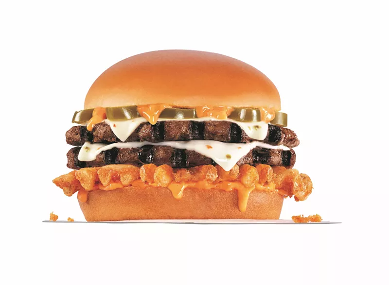 Image: The Rocky Mountain High CheeseBurger Delight will come topped with Santa Fe Sauce infused with 5 milligrams of CBD.