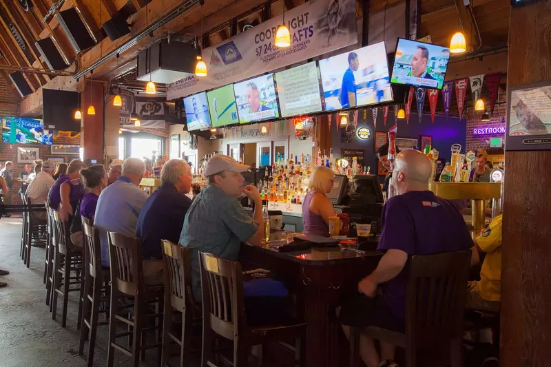 Image: Pull up a bar stool for March Madness.