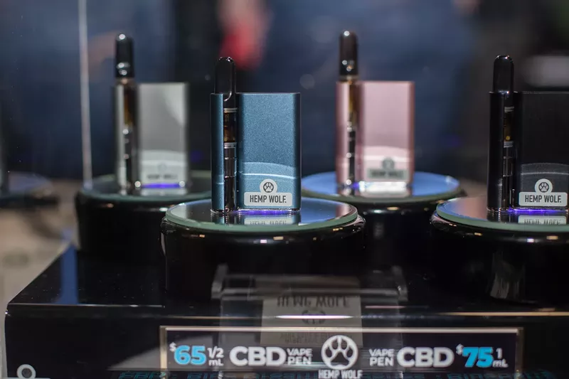 Image: The NoCo Hemp Expo and its many CBD vendors visited Denver in 2019.