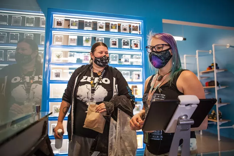Image: Colorado's marijuana industry, declared essential by state and local governments during the COVID-19 pandemic, was responsible for over $2 billion in sales in 2020.