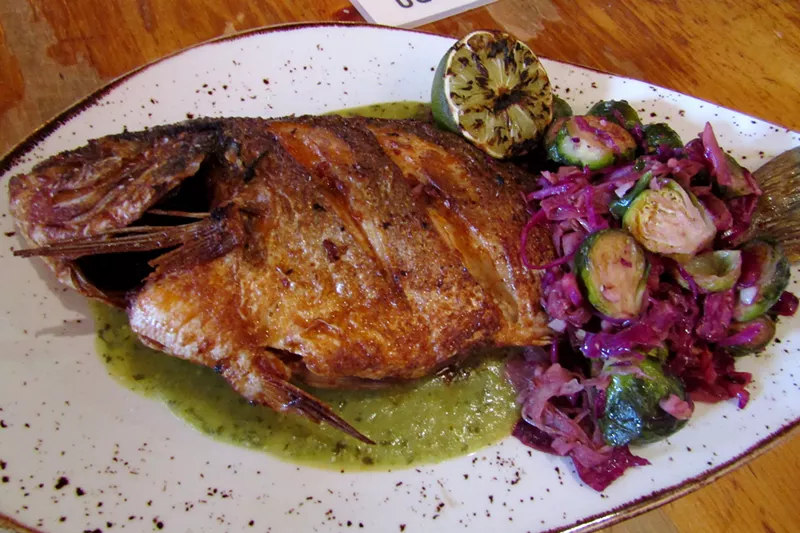 Image: Sea bream zarandeado shows chef Johnny Curiel's dedication to regional Mexican cuisine.