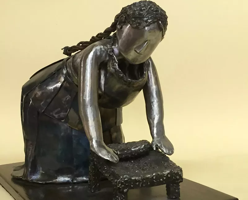 Image: Sculpture by Alfredo Cardenas, whose work will be on display in Storytelling in Sculpture, part of a series of exhibitions called Generations.