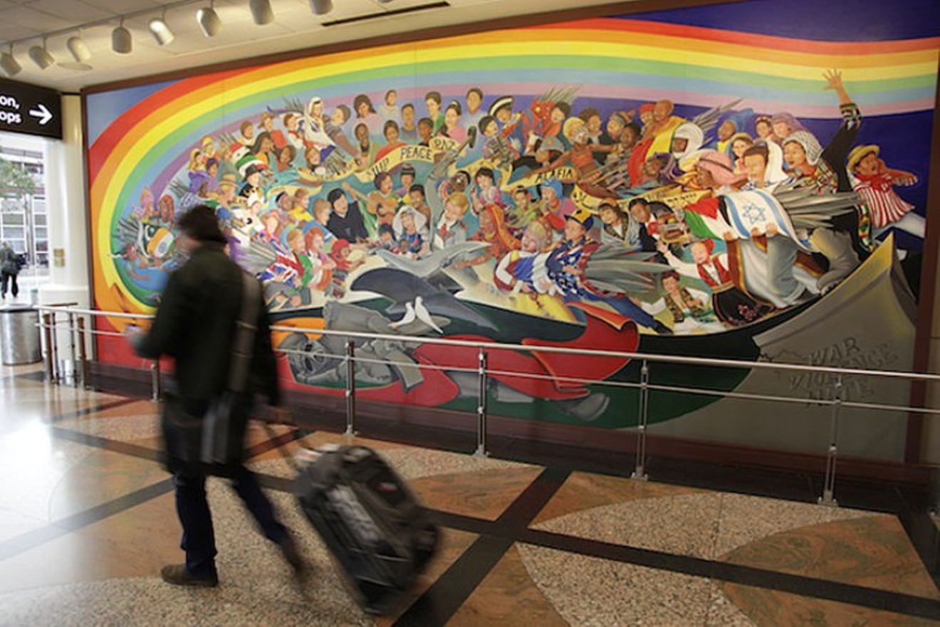 "Children of the World Dream of Peace" has been a fixture of Denver International Airport since it opened in 1995.